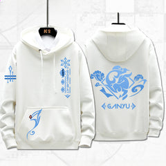 Game GanYu Printed Pullover Hoodie