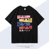 Kessoku Band Anime Cotton Short Sleeve T-Shirt