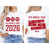 BANGTAN World Tour 2026 T-Shirt Merch