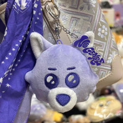 BND Purple Doll Pendant Keychain
