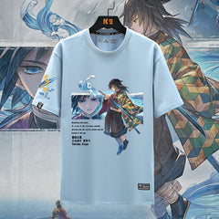 Unisex Anime Short Sleeve Cotton T-Shirt
