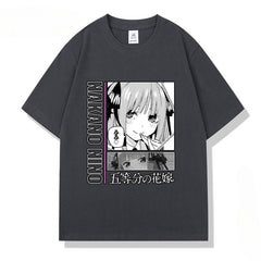 Men's and Women's Cotton Anime T-shirt