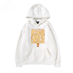 Women's Anime Graphic Pullover Hoodie