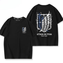 Unisex Wings of Freedom Anime Logo T-shirt