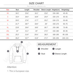 Unisex Jojo Reference Casual Loose Hoodie