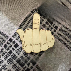 Middle Finger Brooch™