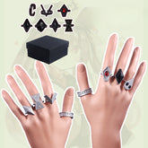 Game Adjustable Ring 7 Piece Set