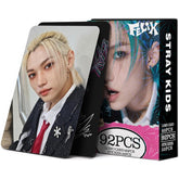 60pcs SKZ Rock Star Album Felix PhotoCards with 32pcs Stickers