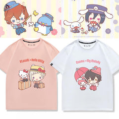Women's Anime Print Cotton Summer T-shirt