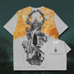 Unisex Game Printed Casual Loose T-shirt