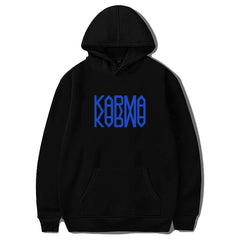 SKZ KARMA Graphic Printed Casual Hoodie