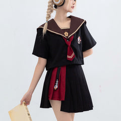 Japanese Style Sailor Suit JK Uniforms Short Skirt