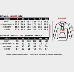 Unisex Casual Loose Hooded Zipper Jacket