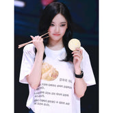 NingNing Same Dumpling Printed Short-sleeved T-shirt
