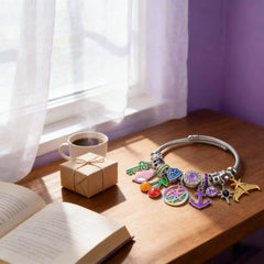 Katseye Charm Pendant Bracelet