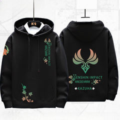 Game Pattern Printed Loose Hoodie