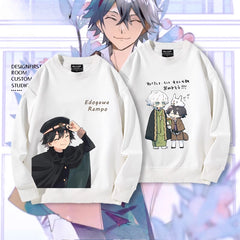 Unisex Anime Round Neck Cotton Sweatshirt