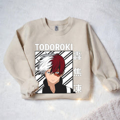 Todoroki Shoto Printed T-Shirt Top