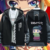 Cool Anime Print Cos Zipper Hooded Jacket