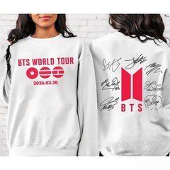 BTS 2026 World Tour Hoodie Limited Edition