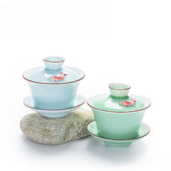 Fish Bowl KungFu Tea Set