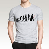 Cool Men's Darth Vader Printed Short Sleeved T-shirt