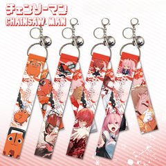 Anime Ribbon Keychain Pendant