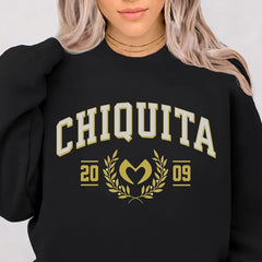BM Logo Printed Crewneck Sweatshirt Hoodie