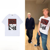 Martin Same Graphic White Short-sleeved T-shirt