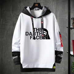 Unisex Darth Vader Print Pullover Hoodie