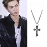 Retro Martin Cross Pendant Necklace