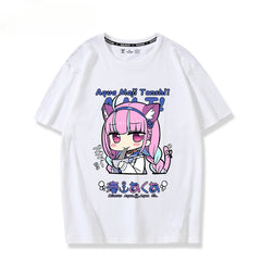 Unisex Vtuber Anime Short-sleeved T-shirt