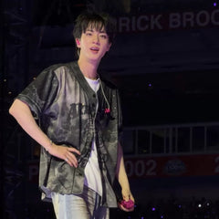 BANGTAN Tour Short-sleeved Baseball Jersey Top