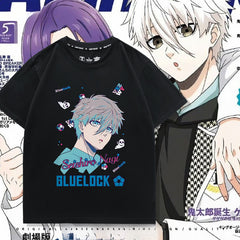 Unisex Anime Printed Short Sleeve T-Shirt