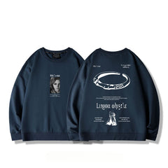 Melina Game Loose Crew Neck Sweatshirt