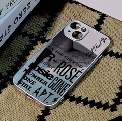 ROSE Tracklist Mirror Phone Case