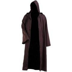 Unisex Chic Jedi Cosplay Costume Long Hooded Cloak