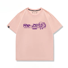 Unisex Anime Graphic Short Sleeve T-Shirt