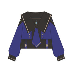 Furina Cosplay Skirt Jk Sailor Uniform