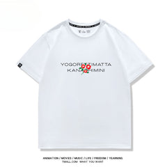 Unisex Anime Cos Short-sleeved T-shirt