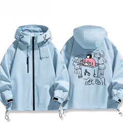 Men's and Women's Anime Zipper Jacket