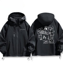 Men's and Women's Anime Zipper Jacket