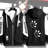 Trendy Vtuber Anime Zipper Cardigan Hoodie