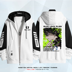 Men's and Women's Anime Hooded Thin Jacket