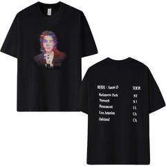 Unisex Casual SUGA Letter Print T-shirt