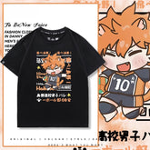 Hinata Cos Cotton Loose Short-sleeved T-shirt