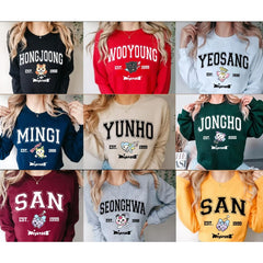 Mighteez Print Crewneck Sweatshirt
