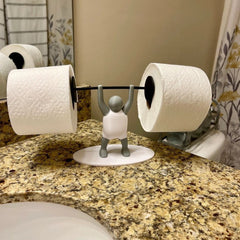 Weightlifter Toilet Paper Holder