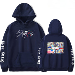 Trendy Casual Kpop Unisex Relaxed Hoodie