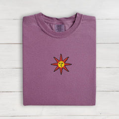 Embroidered Praise The Sun T-Shirt